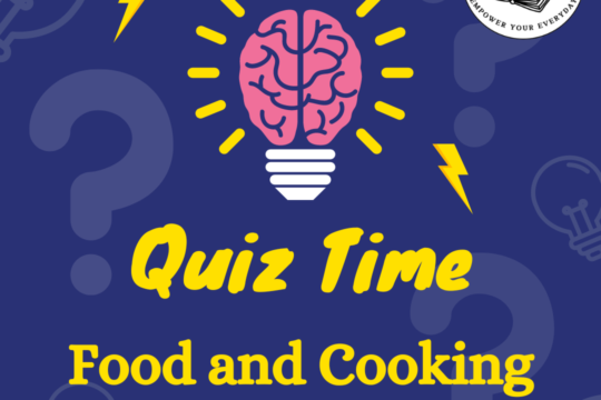 food and cooking quiz