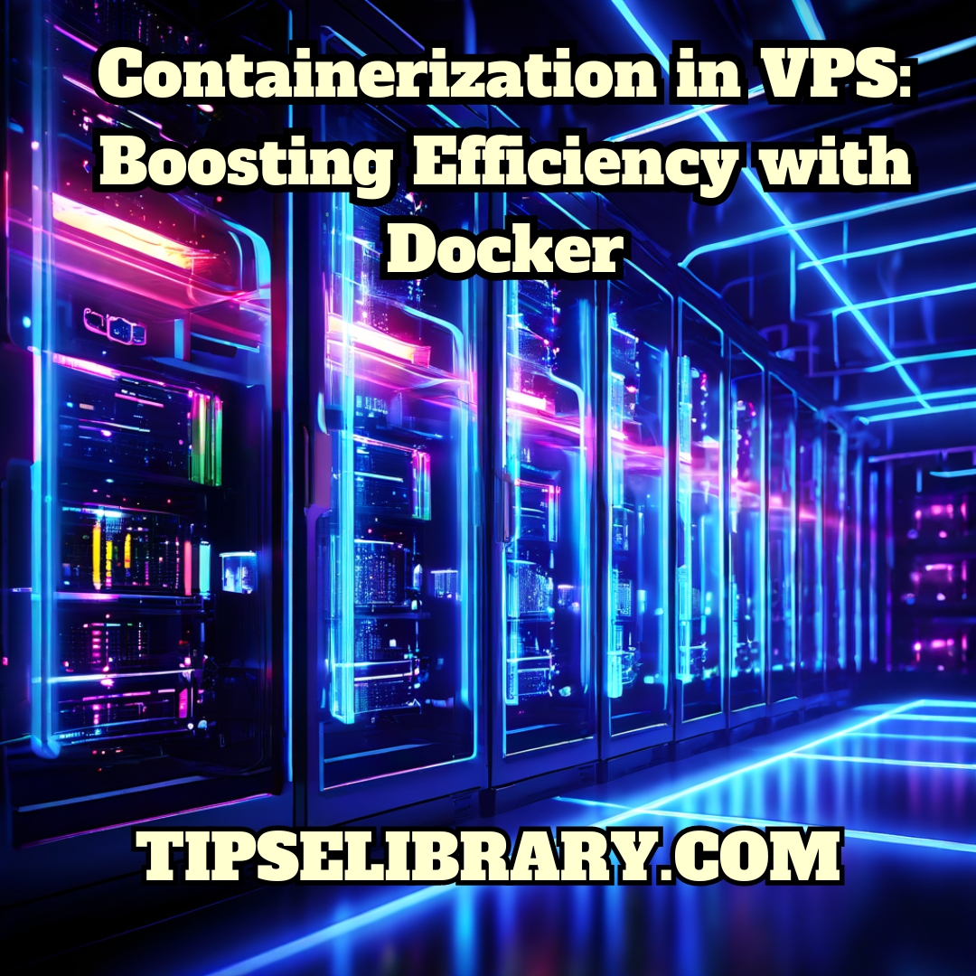 Docker containers in VPS environment diagram