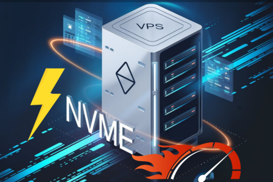 NVMe SSD technology powering high-performance VPS hosting