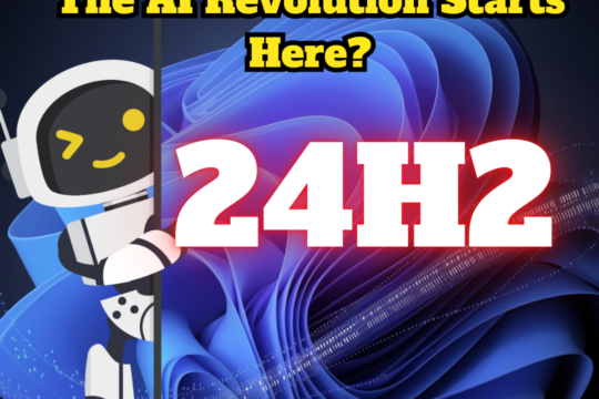 AI revolution Windows 11 24H2 update