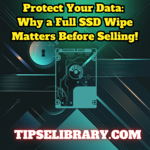 Secure SSD wipe before selling with Macrorit Data Wiper